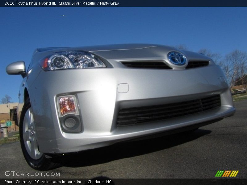 Classic Silver Metallic / Misty Gray 2010 Toyota Prius Hybrid III