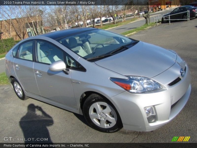 Classic Silver Metallic / Misty Gray 2010 Toyota Prius Hybrid III