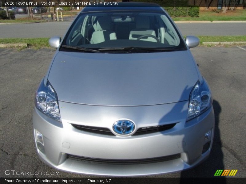 Classic Silver Metallic / Misty Gray 2010 Toyota Prius Hybrid III