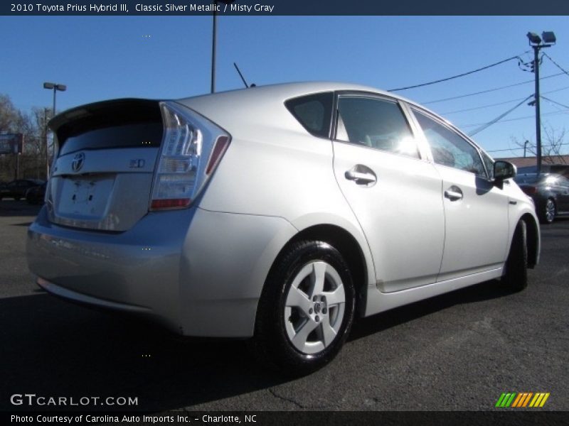 Classic Silver Metallic / Misty Gray 2010 Toyota Prius Hybrid III