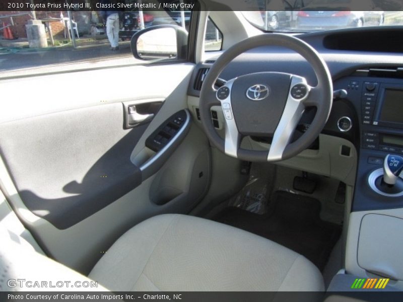 Classic Silver Metallic / Misty Gray 2010 Toyota Prius Hybrid III