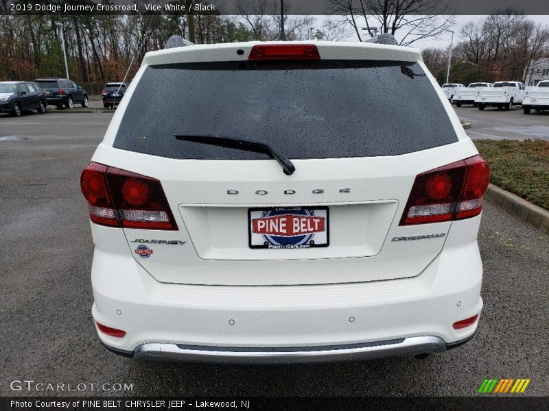Vice White / Black 2019 Dodge Journey Crossroad
