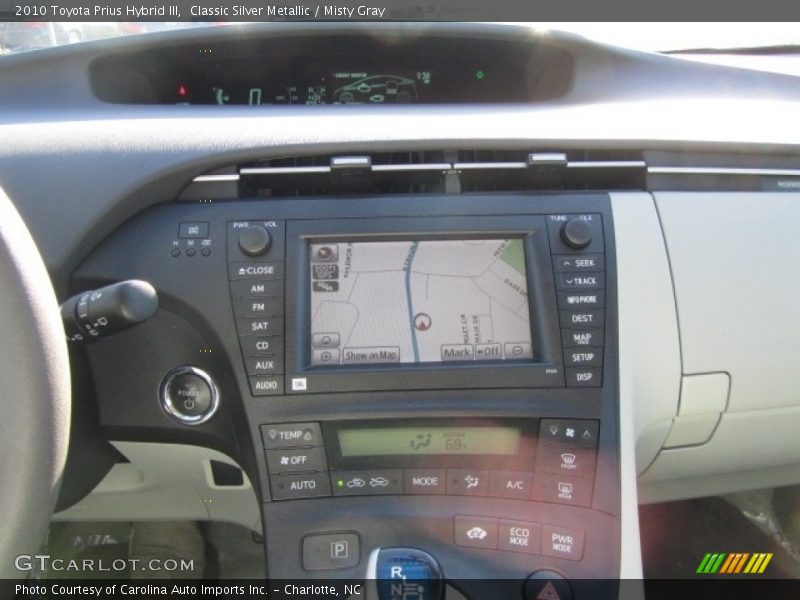 Classic Silver Metallic / Misty Gray 2010 Toyota Prius Hybrid III