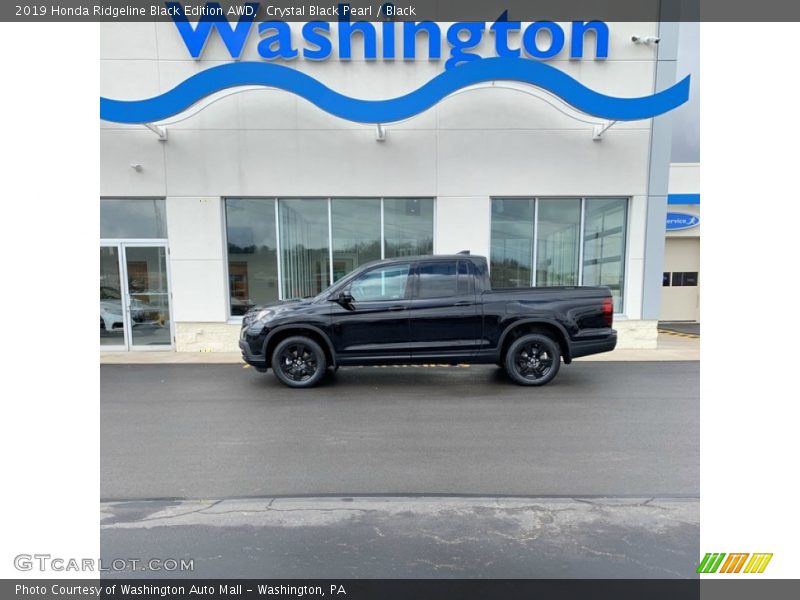 Crystal Black Pearl / Black 2019 Honda Ridgeline Black Edition AWD