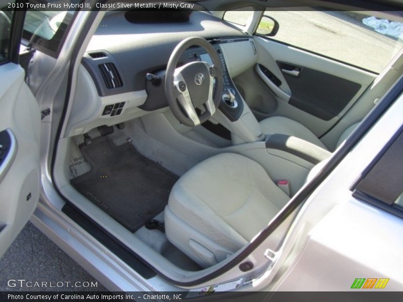 Classic Silver Metallic / Misty Gray 2010 Toyota Prius Hybrid III