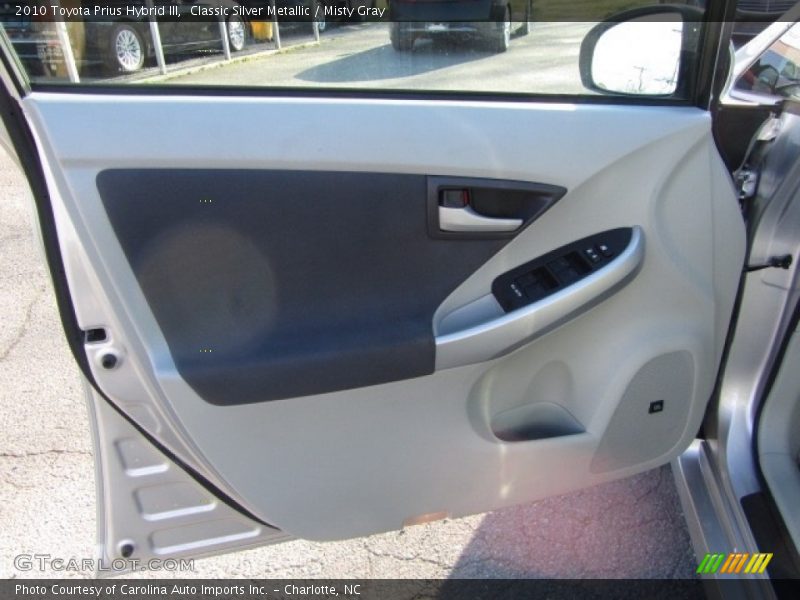 Classic Silver Metallic / Misty Gray 2010 Toyota Prius Hybrid III