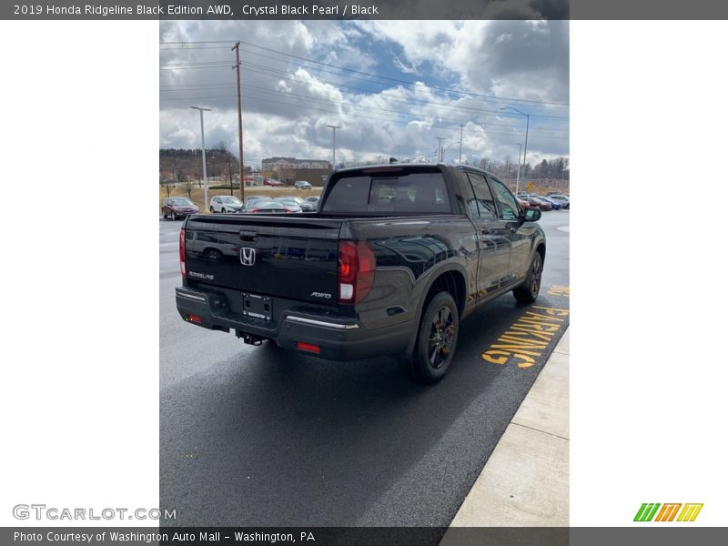 Crystal Black Pearl / Black 2019 Honda Ridgeline Black Edition AWD