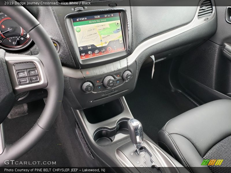 Vice White / Black 2019 Dodge Journey Crossroad
