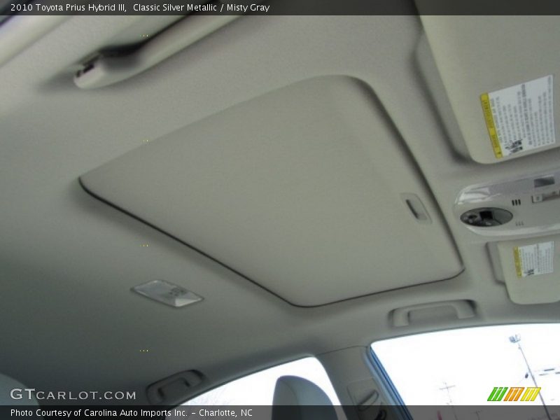 Classic Silver Metallic / Misty Gray 2010 Toyota Prius Hybrid III