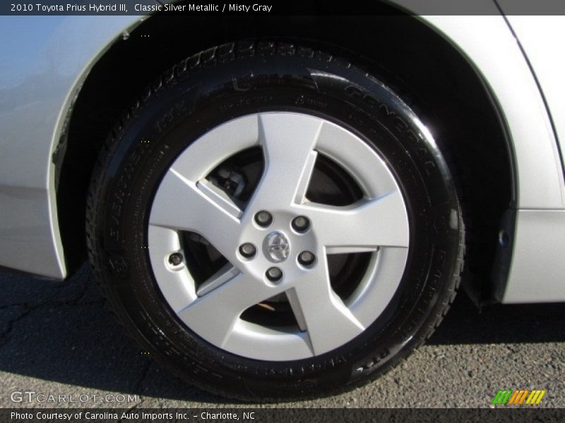 Classic Silver Metallic / Misty Gray 2010 Toyota Prius Hybrid III
