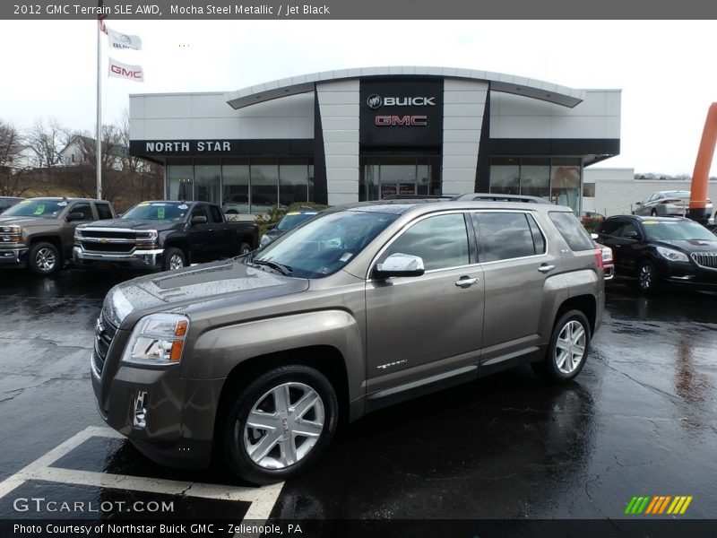 Mocha Steel Metallic / Jet Black 2012 GMC Terrain SLE AWD