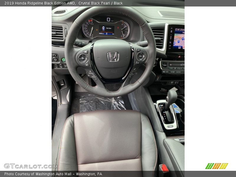 Crystal Black Pearl / Black 2019 Honda Ridgeline Black Edition AWD