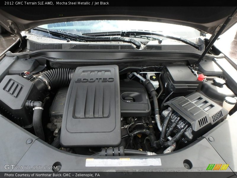 Mocha Steel Metallic / Jet Black 2012 GMC Terrain SLE AWD