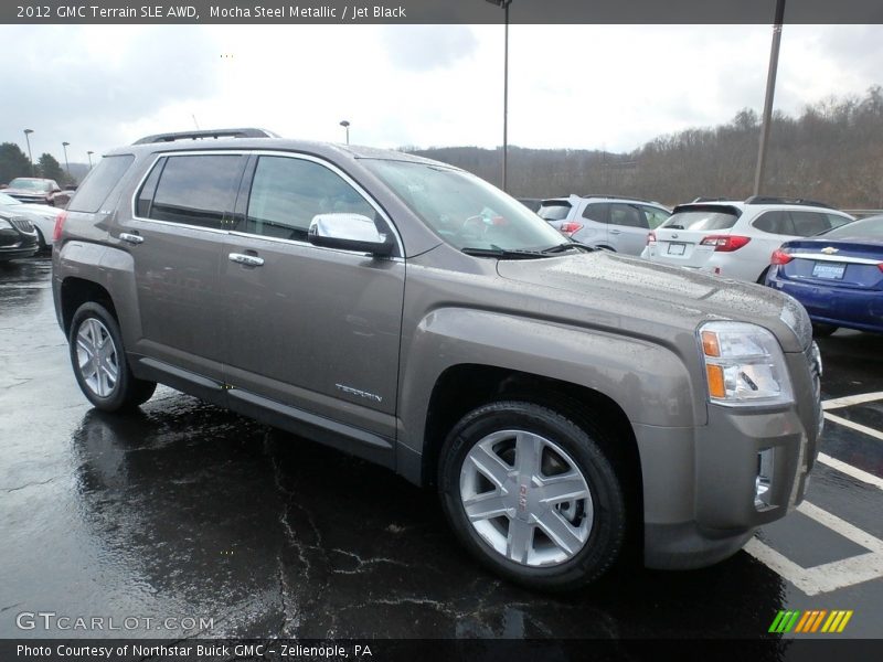 Mocha Steel Metallic / Jet Black 2012 GMC Terrain SLE AWD
