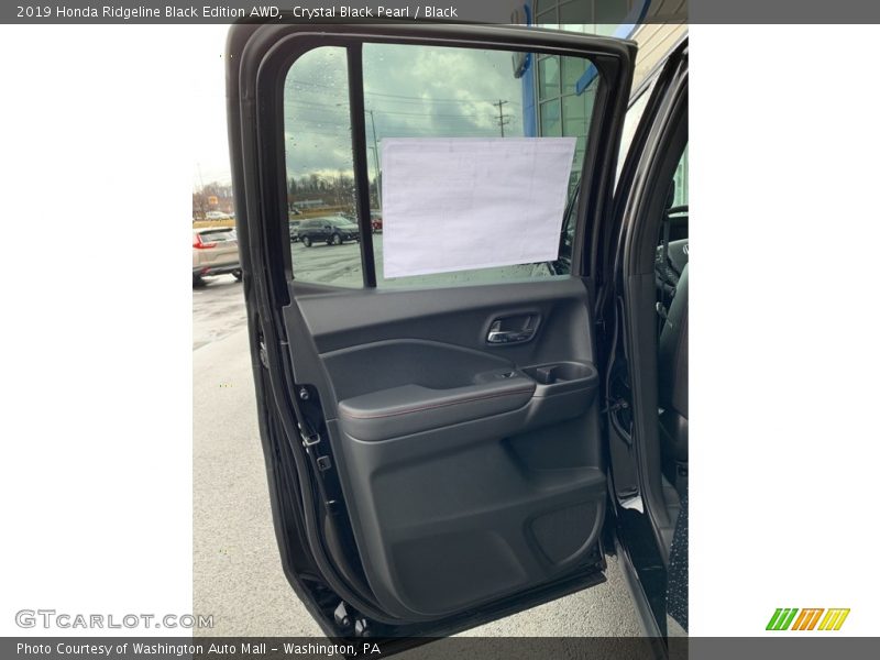 Crystal Black Pearl / Black 2019 Honda Ridgeline Black Edition AWD