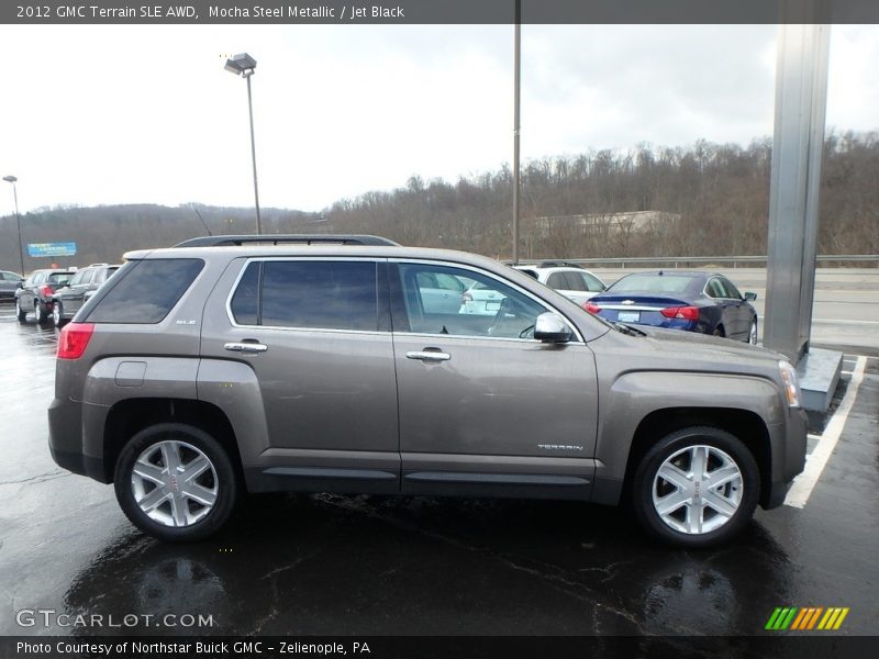 Mocha Steel Metallic / Jet Black 2012 GMC Terrain SLE AWD