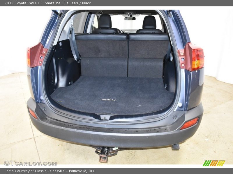 Shoreline Blue Pearl / Black 2013 Toyota RAV4 LE