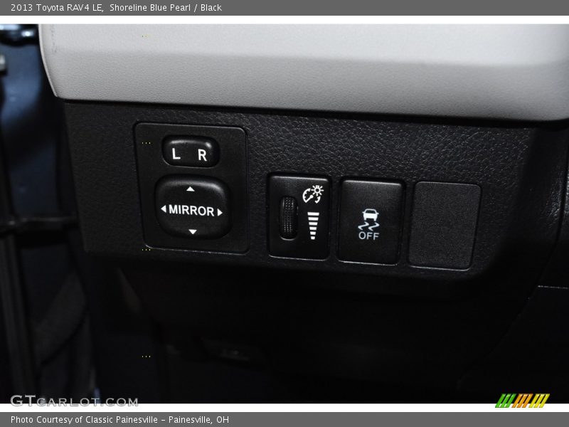 Shoreline Blue Pearl / Black 2013 Toyota RAV4 LE