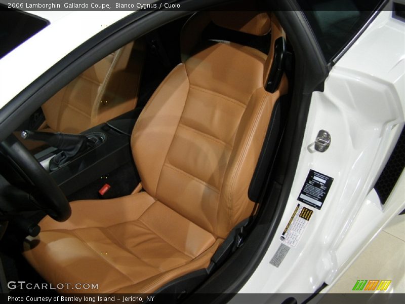 Bianco Cygnus / Cuoio 2006 Lamborghini Gallardo Coupe