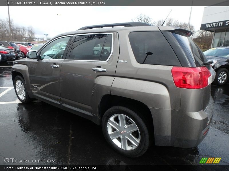 Mocha Steel Metallic / Jet Black 2012 GMC Terrain SLE AWD