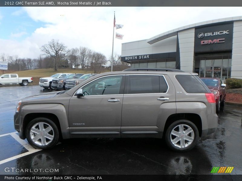 Mocha Steel Metallic / Jet Black 2012 GMC Terrain SLE AWD