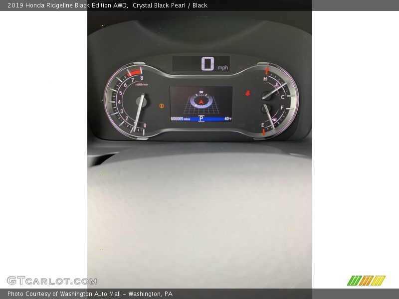 Crystal Black Pearl / Black 2019 Honda Ridgeline Black Edition AWD