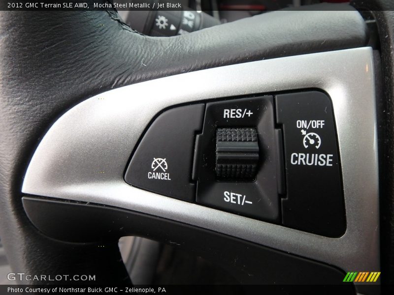 Mocha Steel Metallic / Jet Black 2012 GMC Terrain SLE AWD