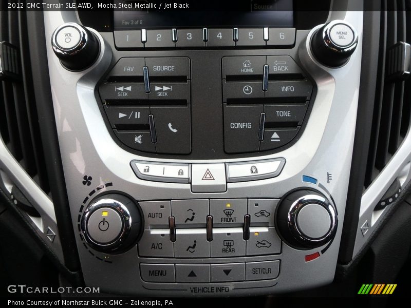 Mocha Steel Metallic / Jet Black 2012 GMC Terrain SLE AWD