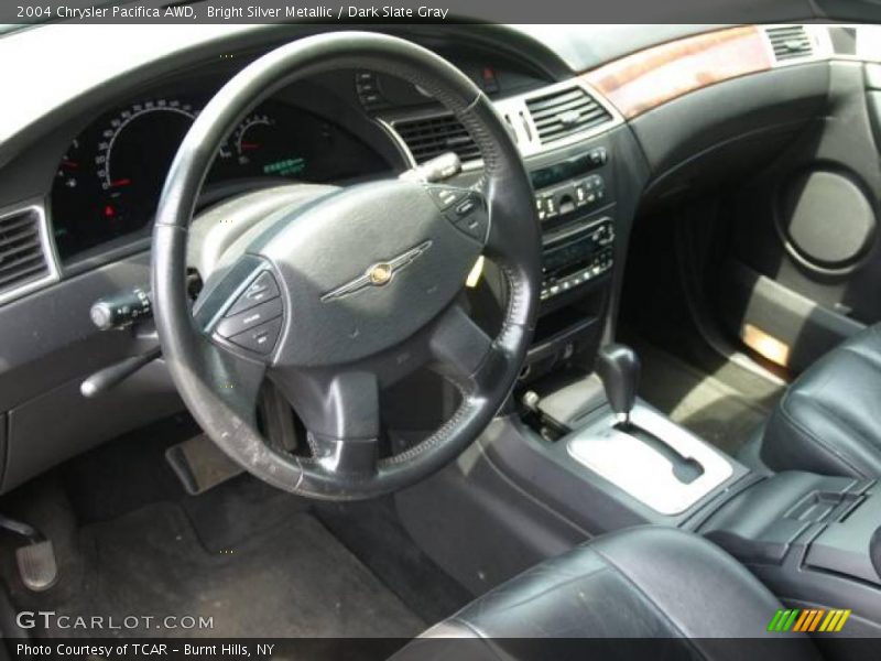 Bright Silver Metallic / Dark Slate Gray 2004 Chrysler Pacifica AWD