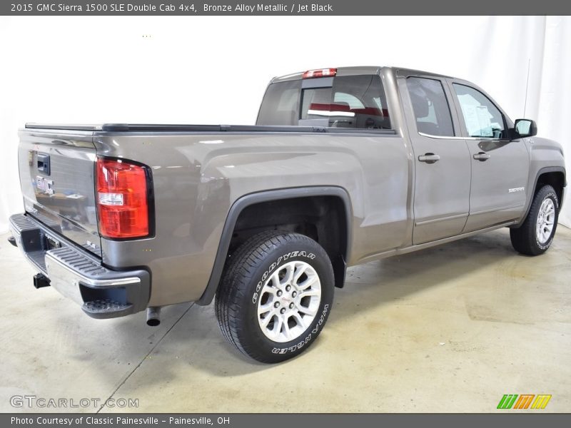 Bronze Alloy Metallic / Jet Black 2015 GMC Sierra 1500 SLE Double Cab 4x4