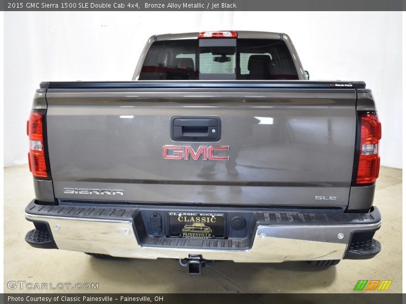 Bronze Alloy Metallic / Jet Black 2015 GMC Sierra 1500 SLE Double Cab 4x4