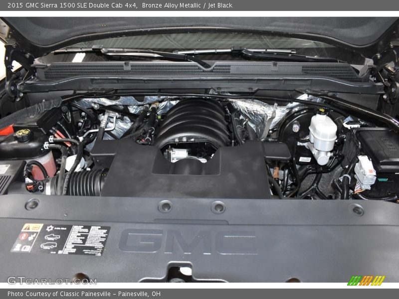 Bronze Alloy Metallic / Jet Black 2015 GMC Sierra 1500 SLE Double Cab 4x4