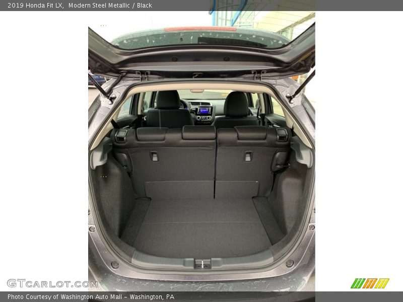 Modern Steel Metallic / Black 2019 Honda Fit LX
