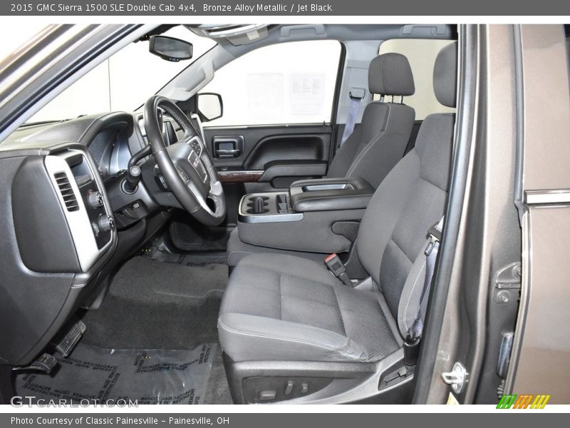 Bronze Alloy Metallic / Jet Black 2015 GMC Sierra 1500 SLE Double Cab 4x4