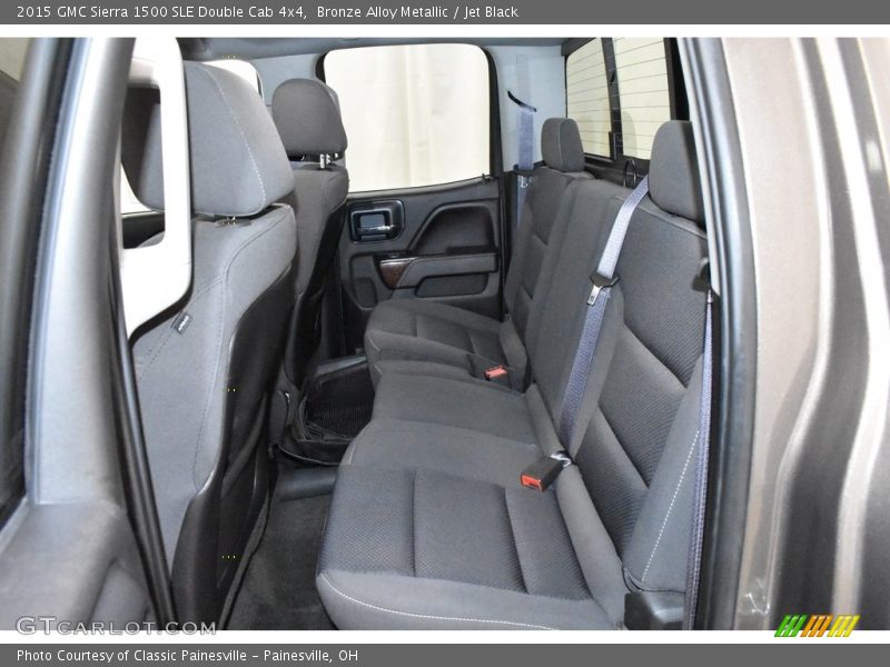 Bronze Alloy Metallic / Jet Black 2015 GMC Sierra 1500 SLE Double Cab 4x4