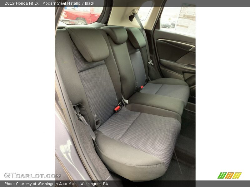 Modern Steel Metallic / Black 2019 Honda Fit LX