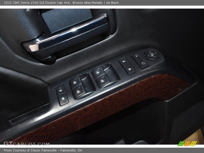 Bronze Alloy Metallic / Jet Black 2015 GMC Sierra 1500 SLE Double Cab 4x4