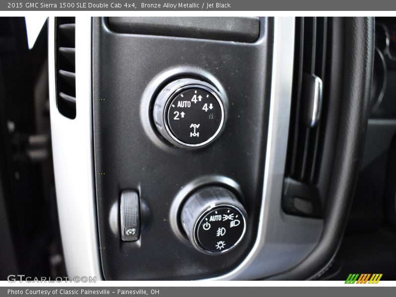 Bronze Alloy Metallic / Jet Black 2015 GMC Sierra 1500 SLE Double Cab 4x4