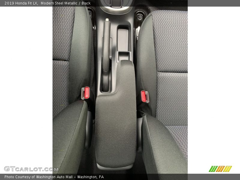 Modern Steel Metallic / Black 2019 Honda Fit LX