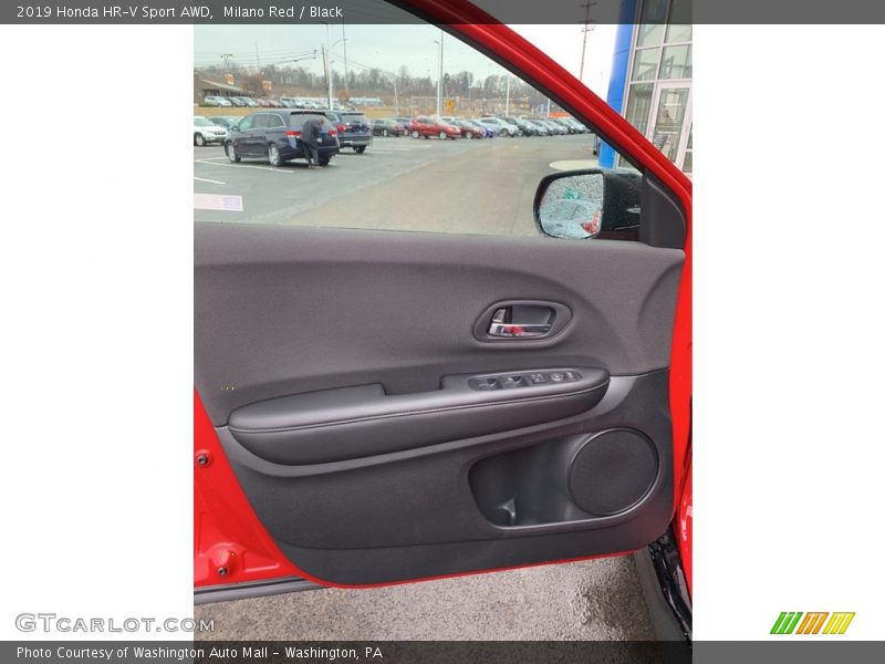 Milano Red / Black 2019 Honda HR-V Sport AWD