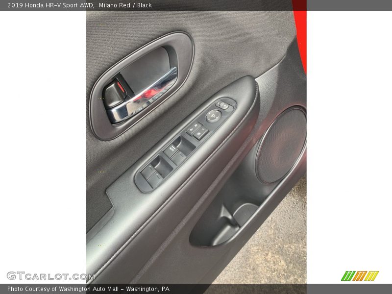 Milano Red / Black 2019 Honda HR-V Sport AWD