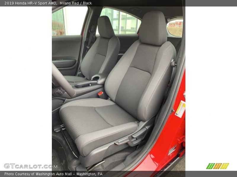 Milano Red / Black 2019 Honda HR-V Sport AWD