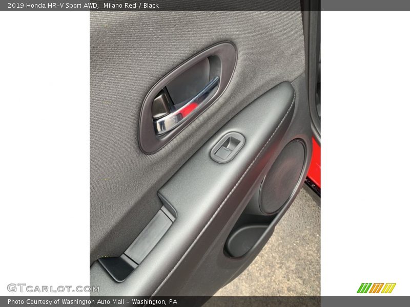 Milano Red / Black 2019 Honda HR-V Sport AWD