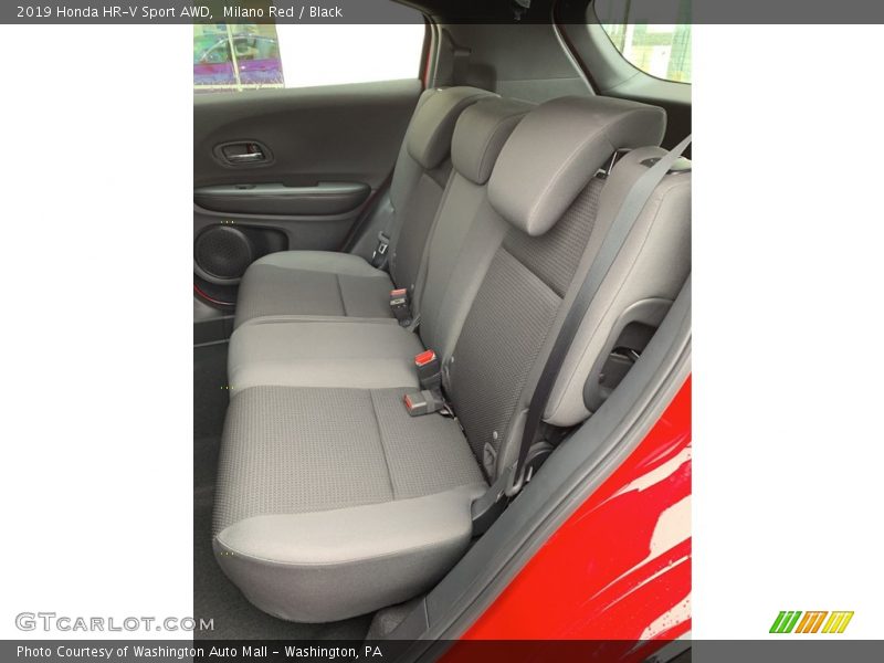Milano Red / Black 2019 Honda HR-V Sport AWD