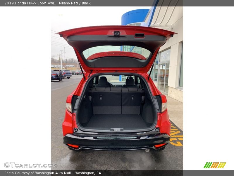 Milano Red / Black 2019 Honda HR-V Sport AWD