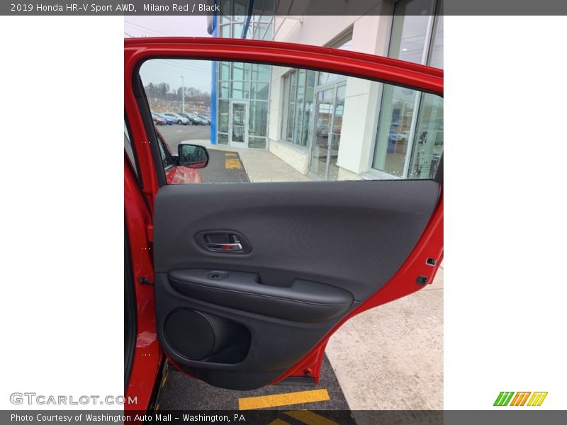 Milano Red / Black 2019 Honda HR-V Sport AWD