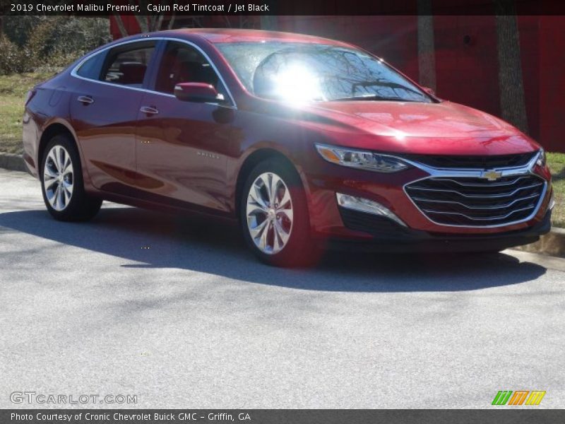 Cajun Red Tintcoat / Jet Black 2019 Chevrolet Malibu Premier