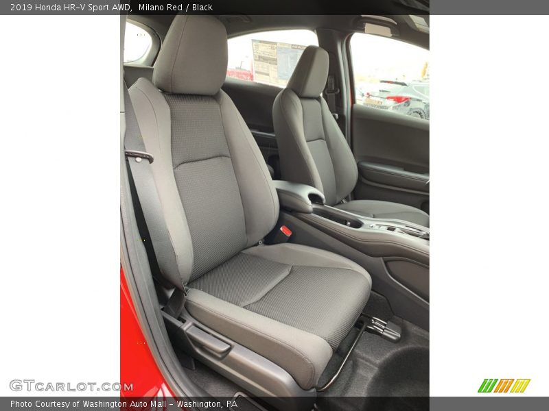 Milano Red / Black 2019 Honda HR-V Sport AWD
