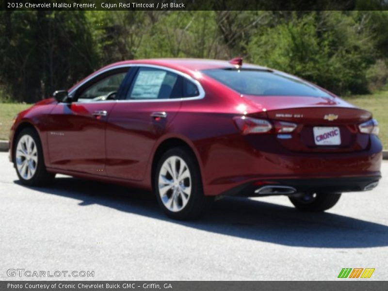 Cajun Red Tintcoat / Jet Black 2019 Chevrolet Malibu Premier