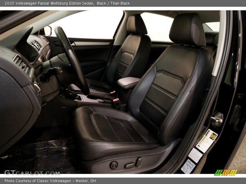Black / Titan Black 2015 Volkswagen Passat Wolfsburg Edition Sedan